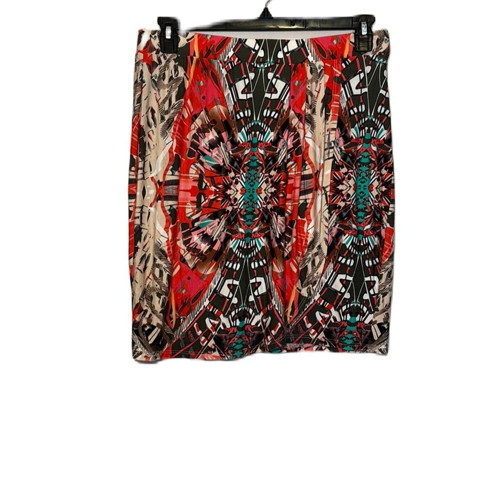 Maeve Anthropologie Ligeia Mini Faux Wrap Skirt Size L